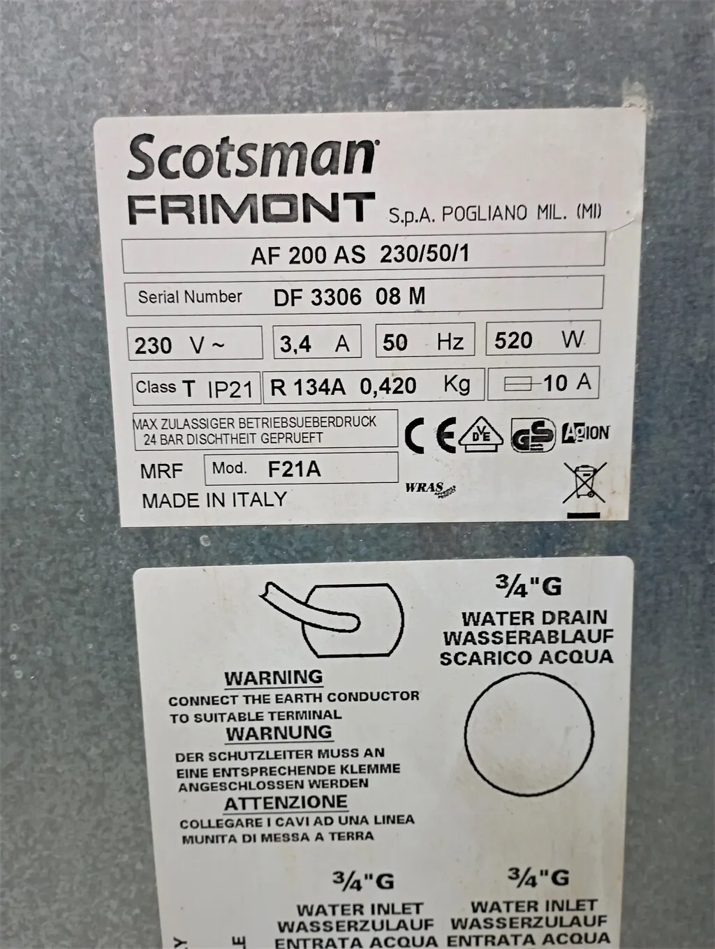 льдогенерптор Scotsman AF 200 AS в Ярославле 2